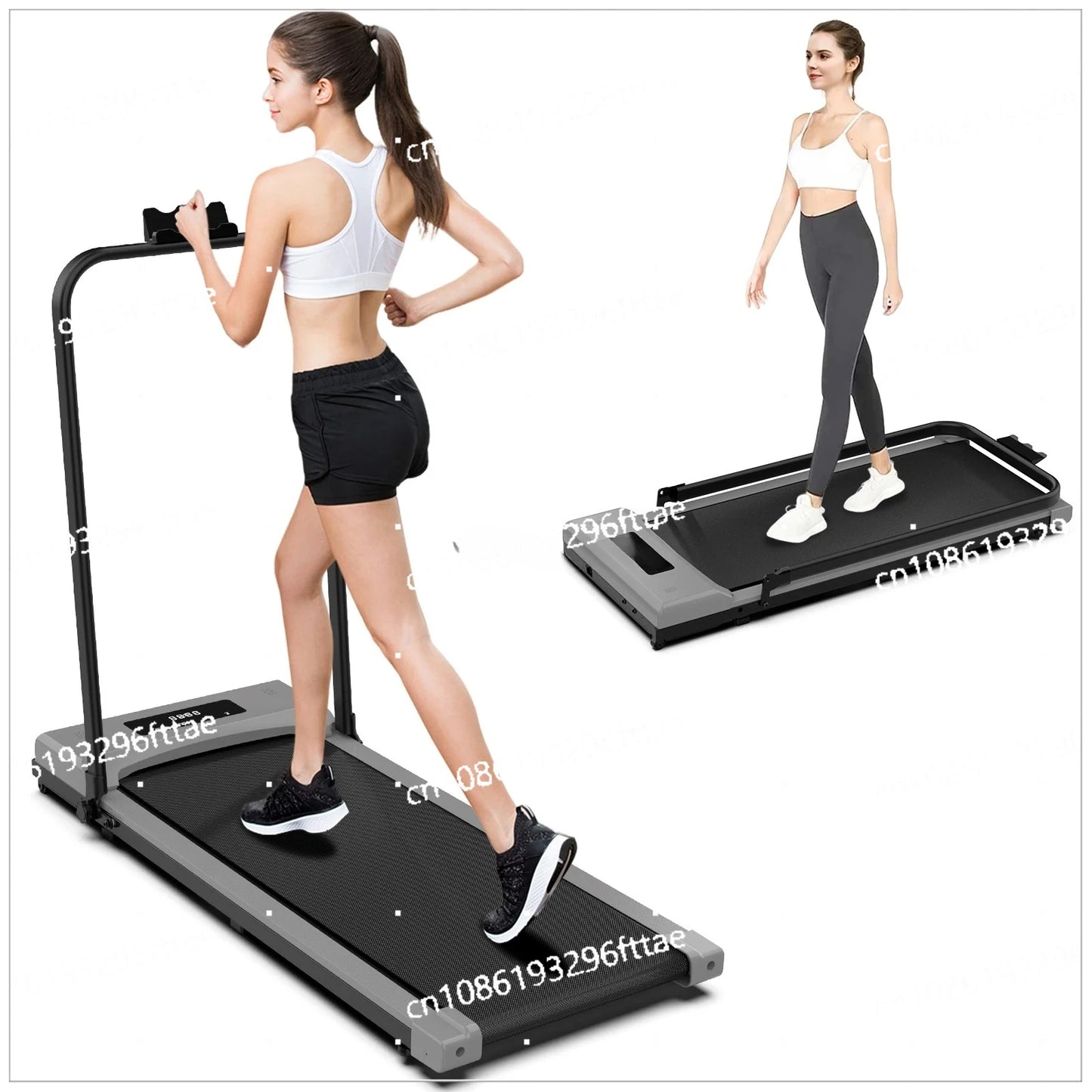 Home Walking Pad Foldable Under Desk Walking Pad Pro Treadmill Curved Portable Treadmills Machine for Home with Telecontrol